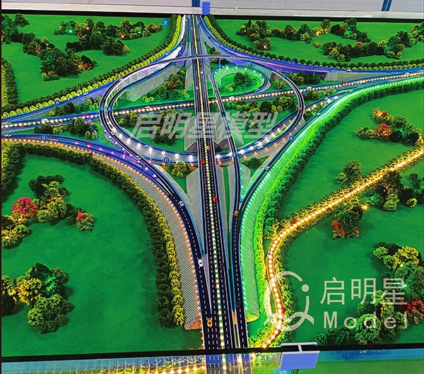 鄭州榆林立交橋模型