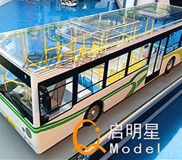 河南公交車消防模型