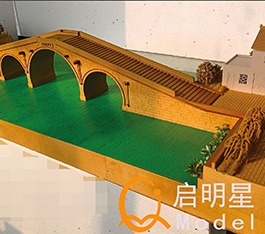 山東蘇州鯨塘橋木質模型